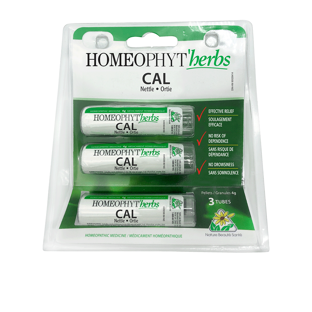 Homeocan - HOMEOPHYT HERBS LINE CAL (calcium - nettle) 3 tubes 4 g