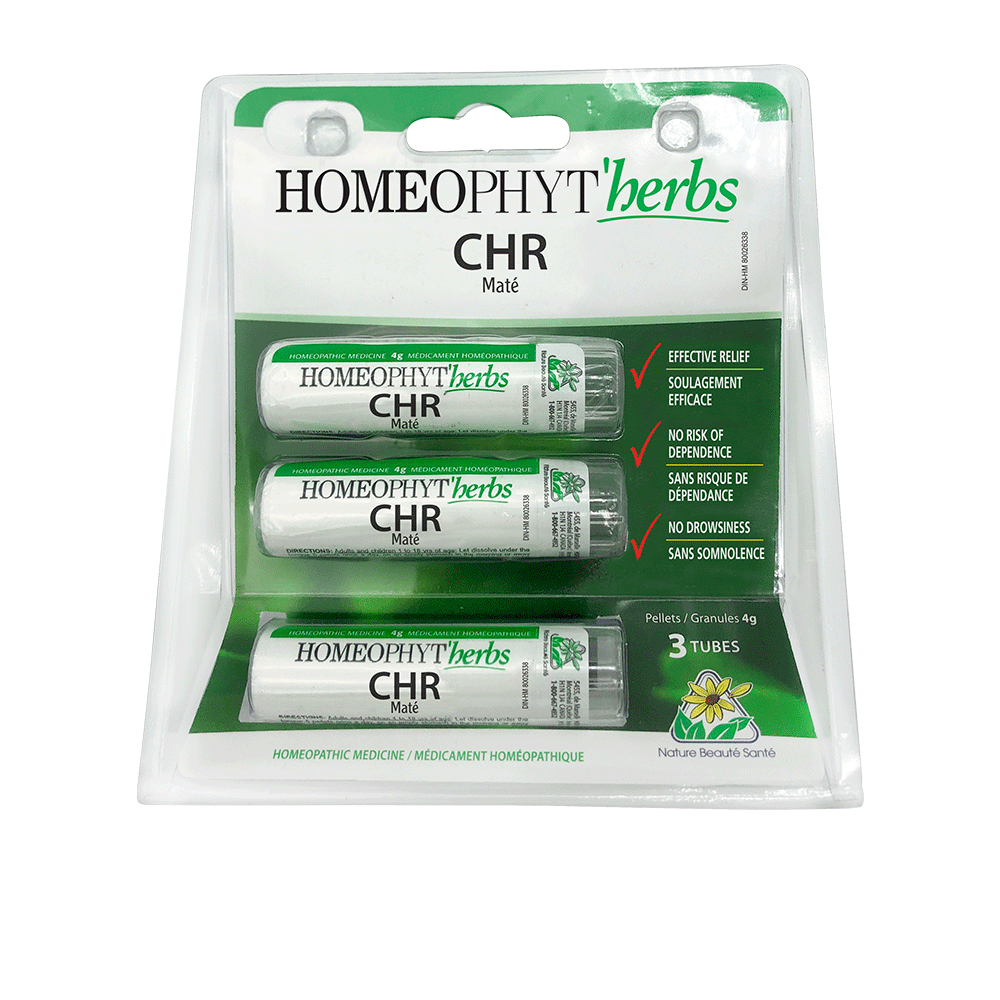 Homeocan - HOMEOPHYT HERBS LINE CHR (chromium - mate) 3 tubes 4 g