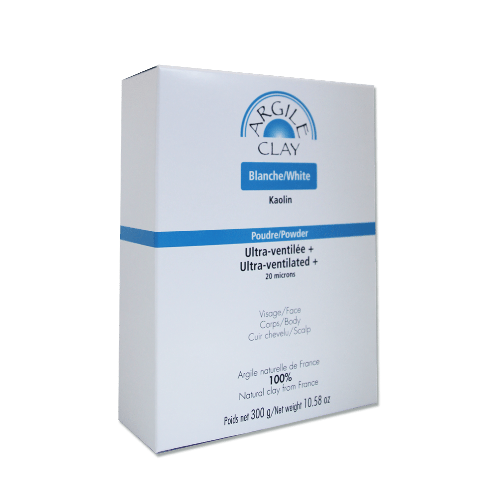 ARGILE CLAY LINE WHITE KAOLIN CLAY Super Fine - 20 microns 300 g