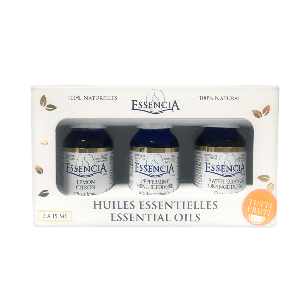 Essencia - ESSENTIAL OILS gift sets Tutti Frutti Giftset E.O. Trio 3    15 mL