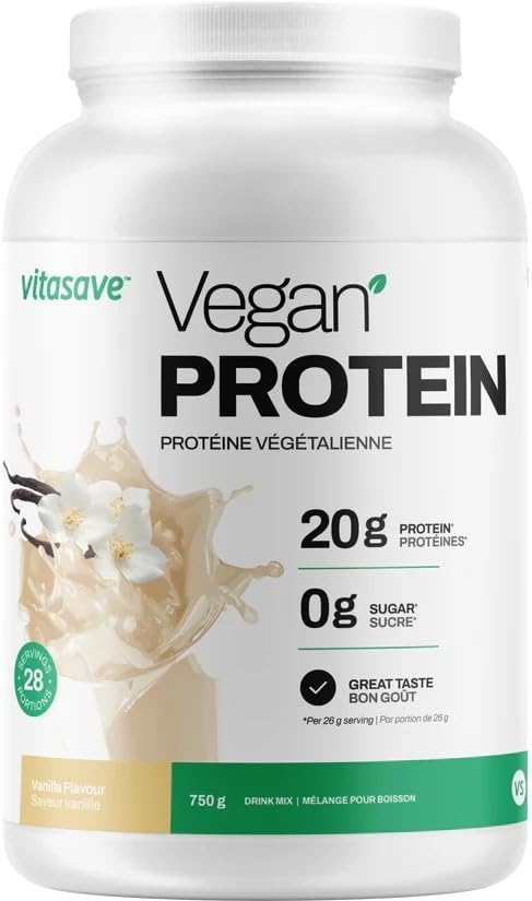 Vitasave Vegan Protein - Vanilla (750 g)