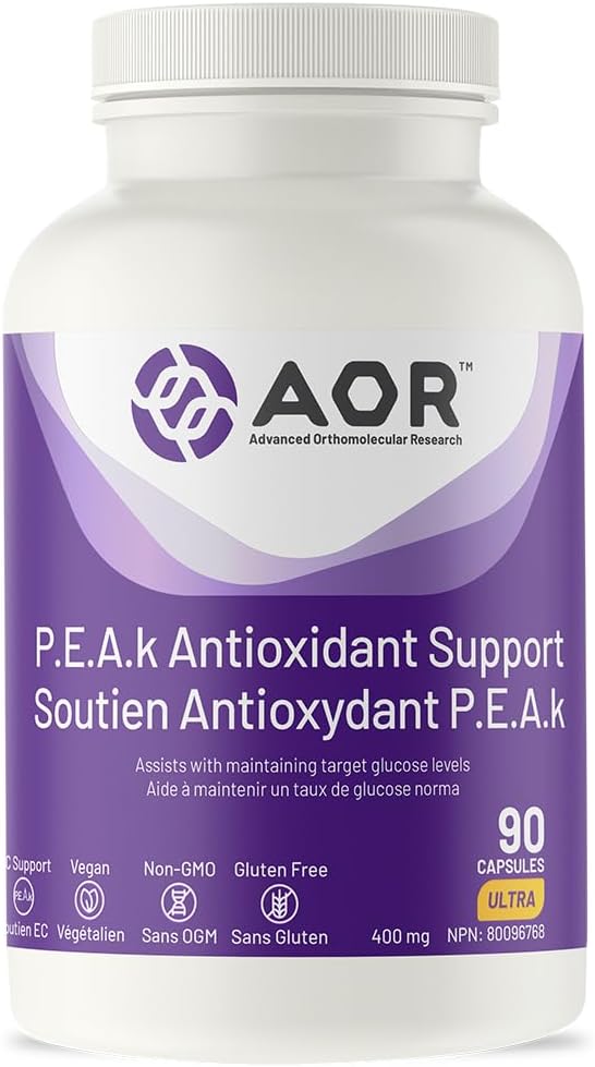 AOR - PEAk Antioxidant Support 90caps