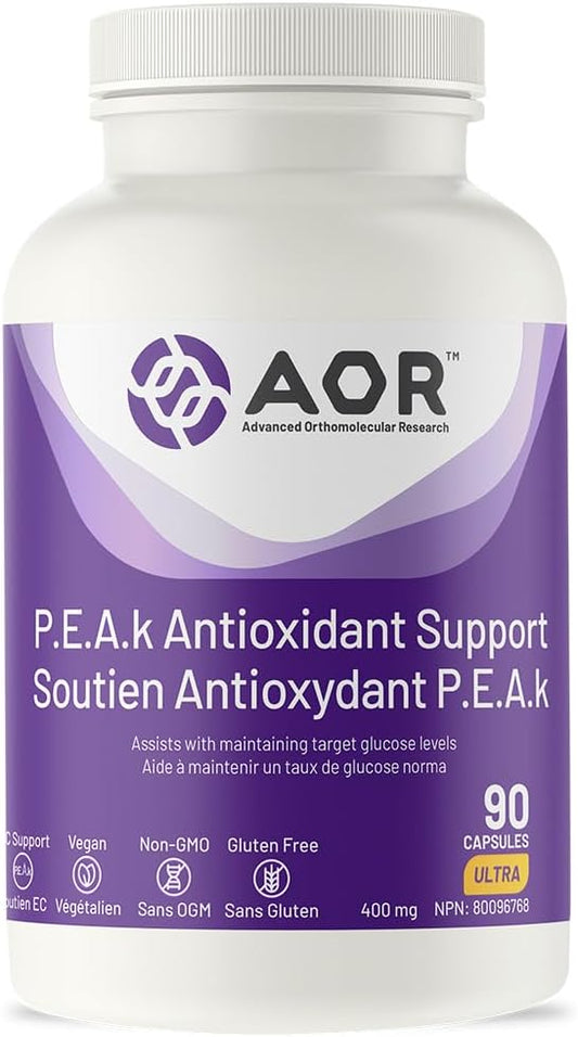 AOR - PEAk Antioxidant Support 90caps