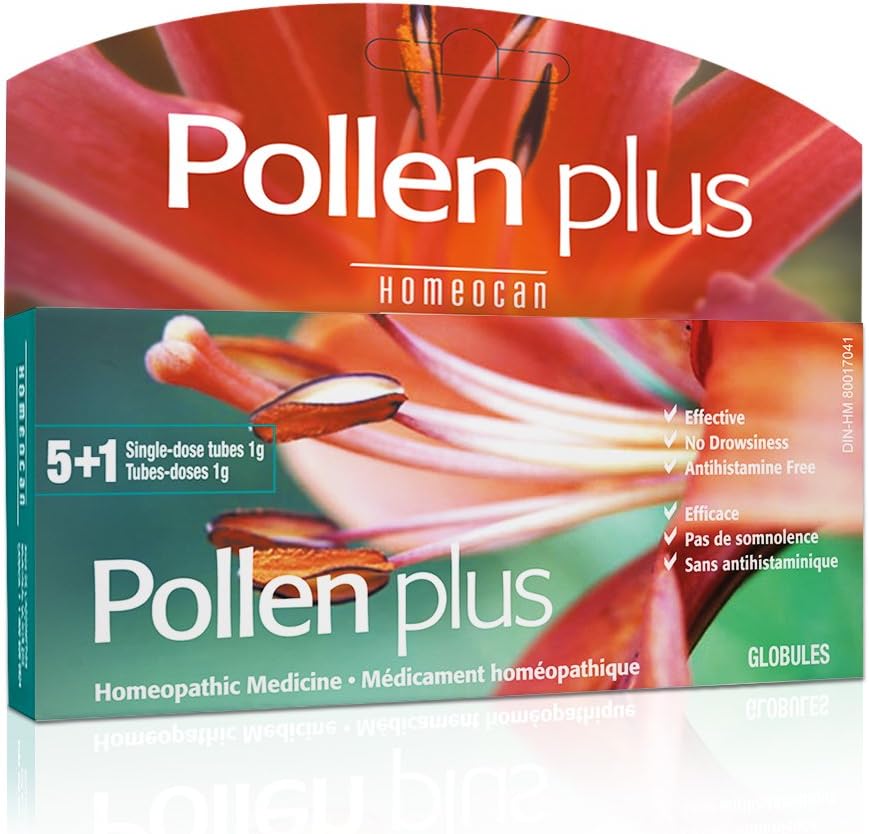 Homeocan - Nature beaute sante Pollen Plus 6 doses