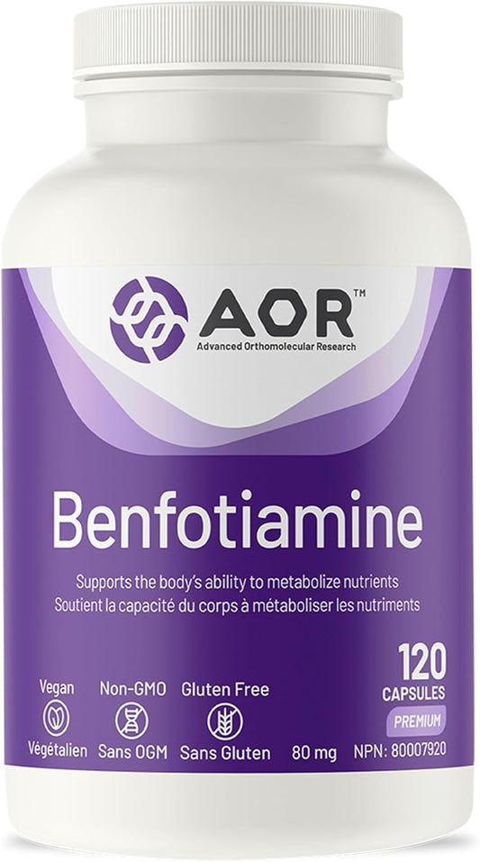 AOR - Benfotiamine 120caps