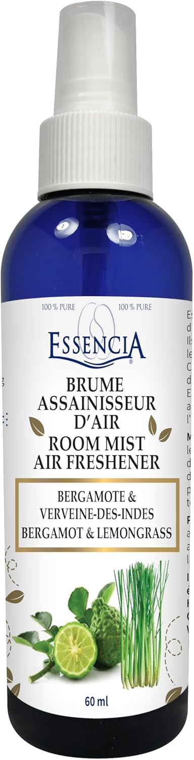 Essencia - ESSENTIAL OILS MISTS / AIR FRESHENERS Bergamot & Lemongrass Mist 60 mL