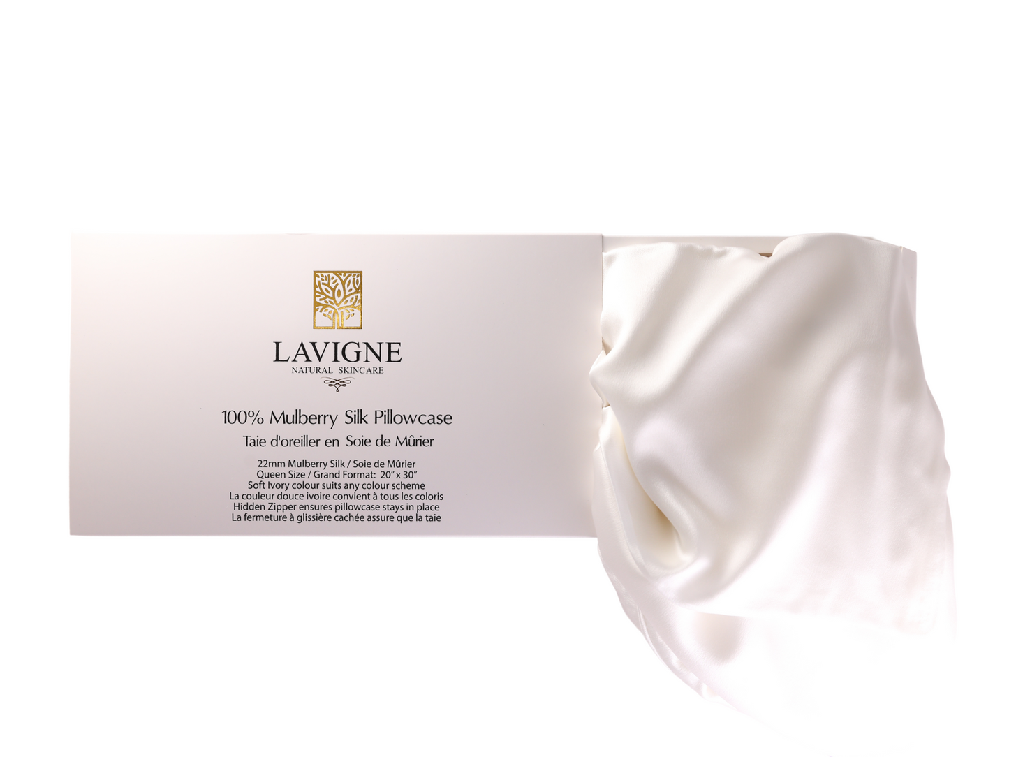 Lavigne Naturals -  Silk Pillowcase (100% Mulberry)
