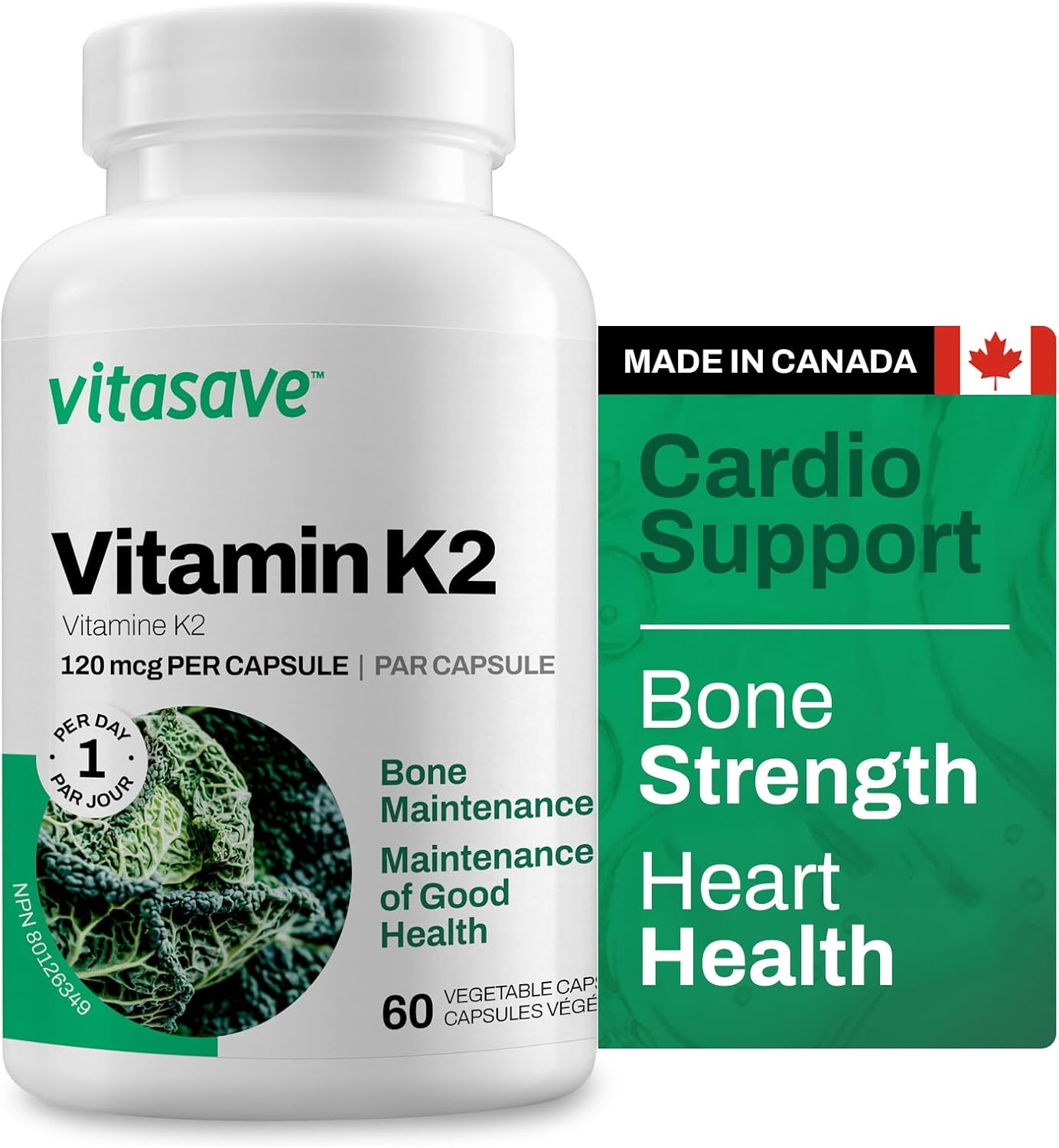 Vitasave Vitamin K2 (60 VCaps)