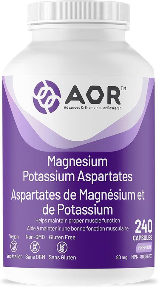 AOR - Magnesium Potassium Aspartates 240caps