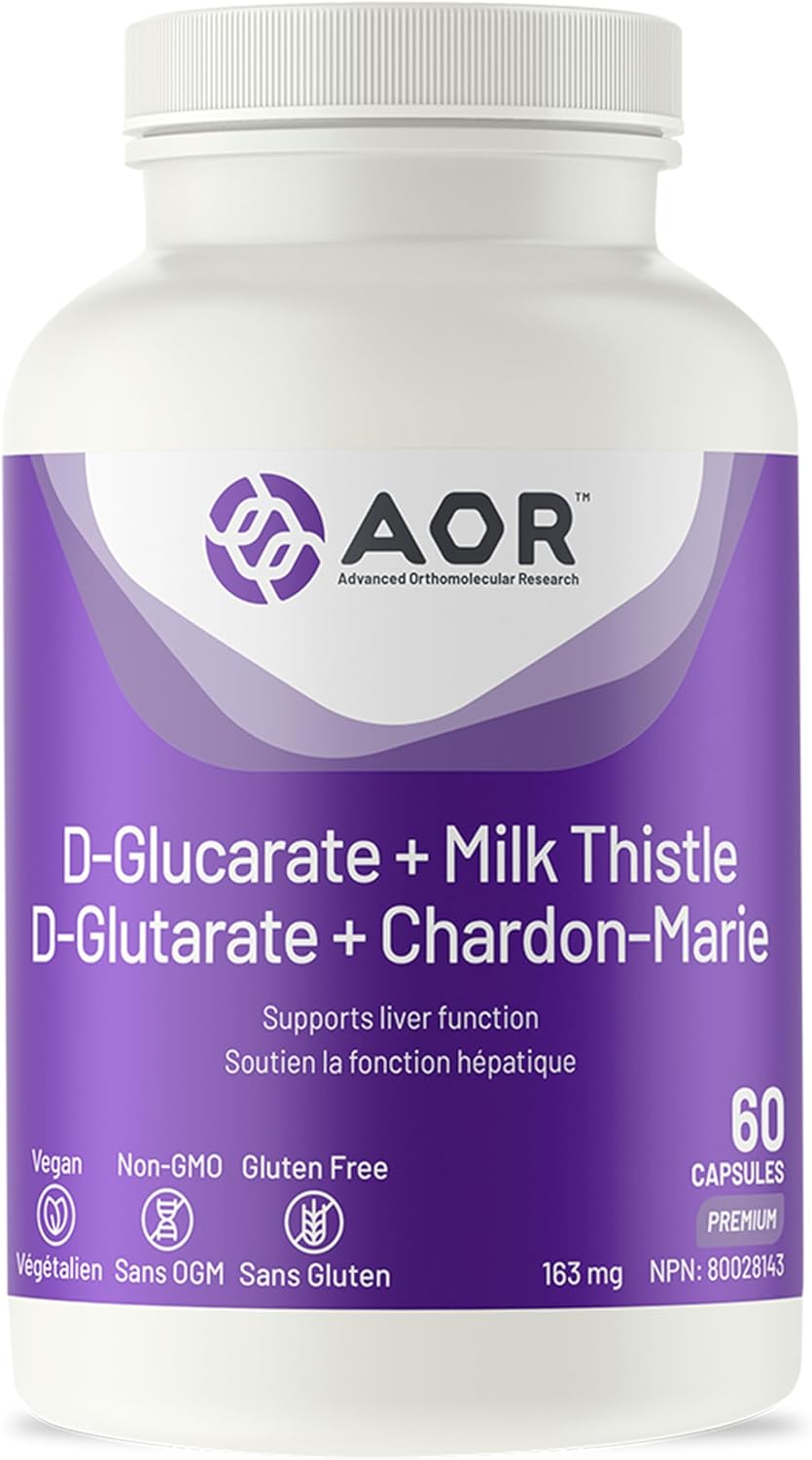 AOR - D-Glucarate + Milk Thistle 60caps