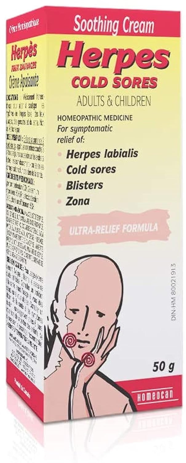 Homeocan - HOMEOPATHIC CREAM LINE FOR ADULTS Herpes Soothing 50 g