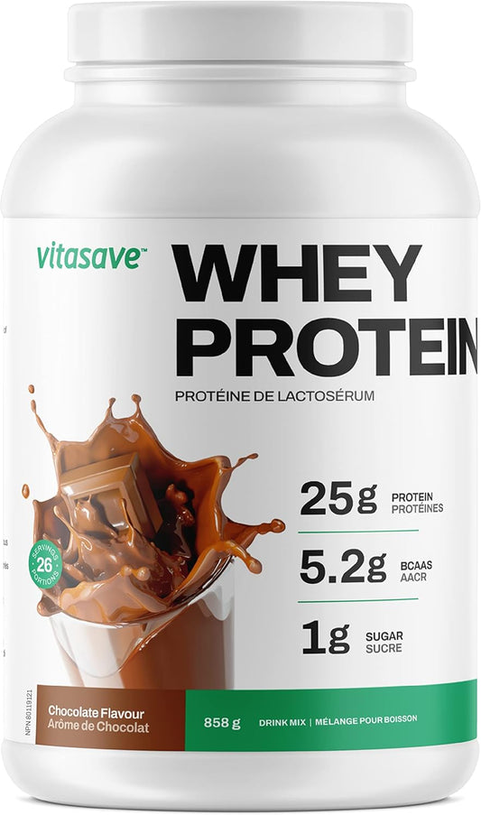 Vitasave Grass Fed Whey Protein - Chocolate (858 g)