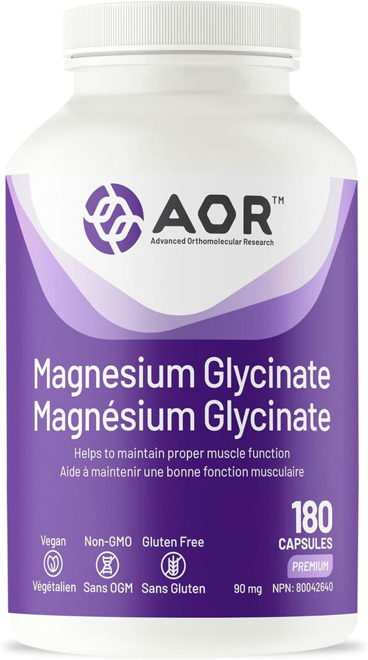 AOR - Magnesium Glycinate 180caps