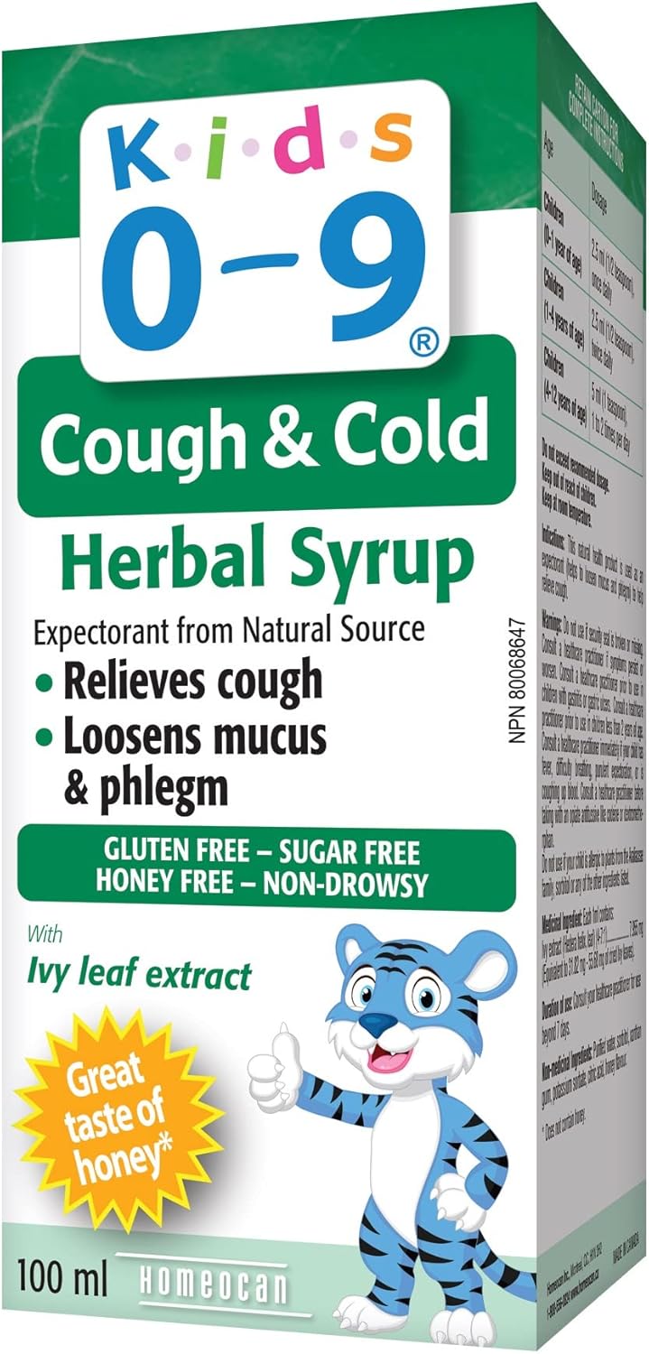 Homeocan - SYRUPS Cough & Cold Herbal 100 mL