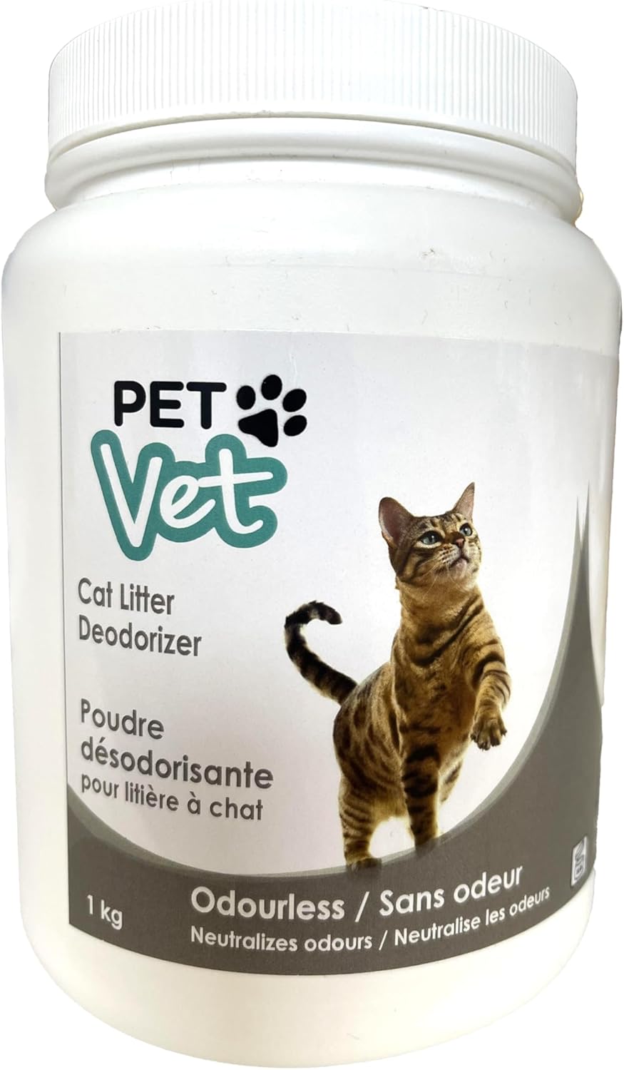 Homeocan - PETVET Deodorizing Litter Powder - Unscented 1 kg
