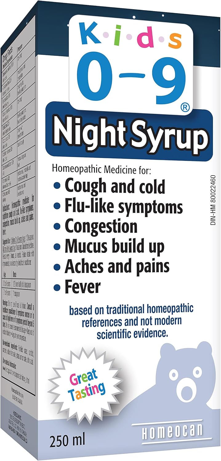 Homeocan - SYRUPS Cough & Cold Night 250 mL