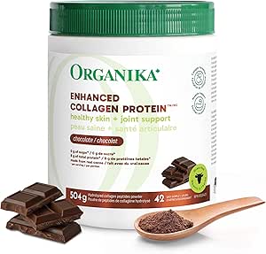 Organika - ENHANCED COLLAGEN CHOCOLATE 504G