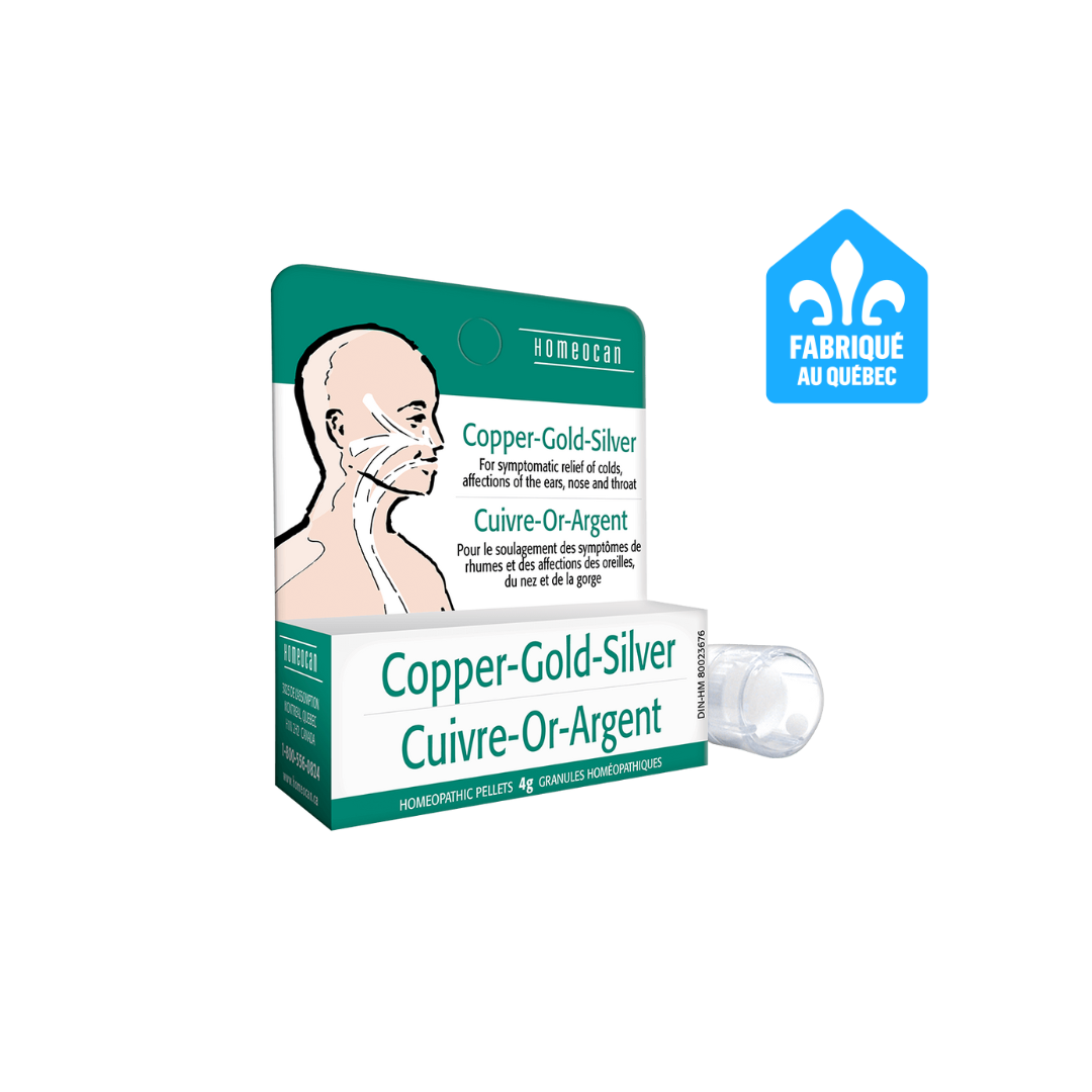Homeocan - PELLET COMBINATION LINE Copper-Gold-Silver 4 g
