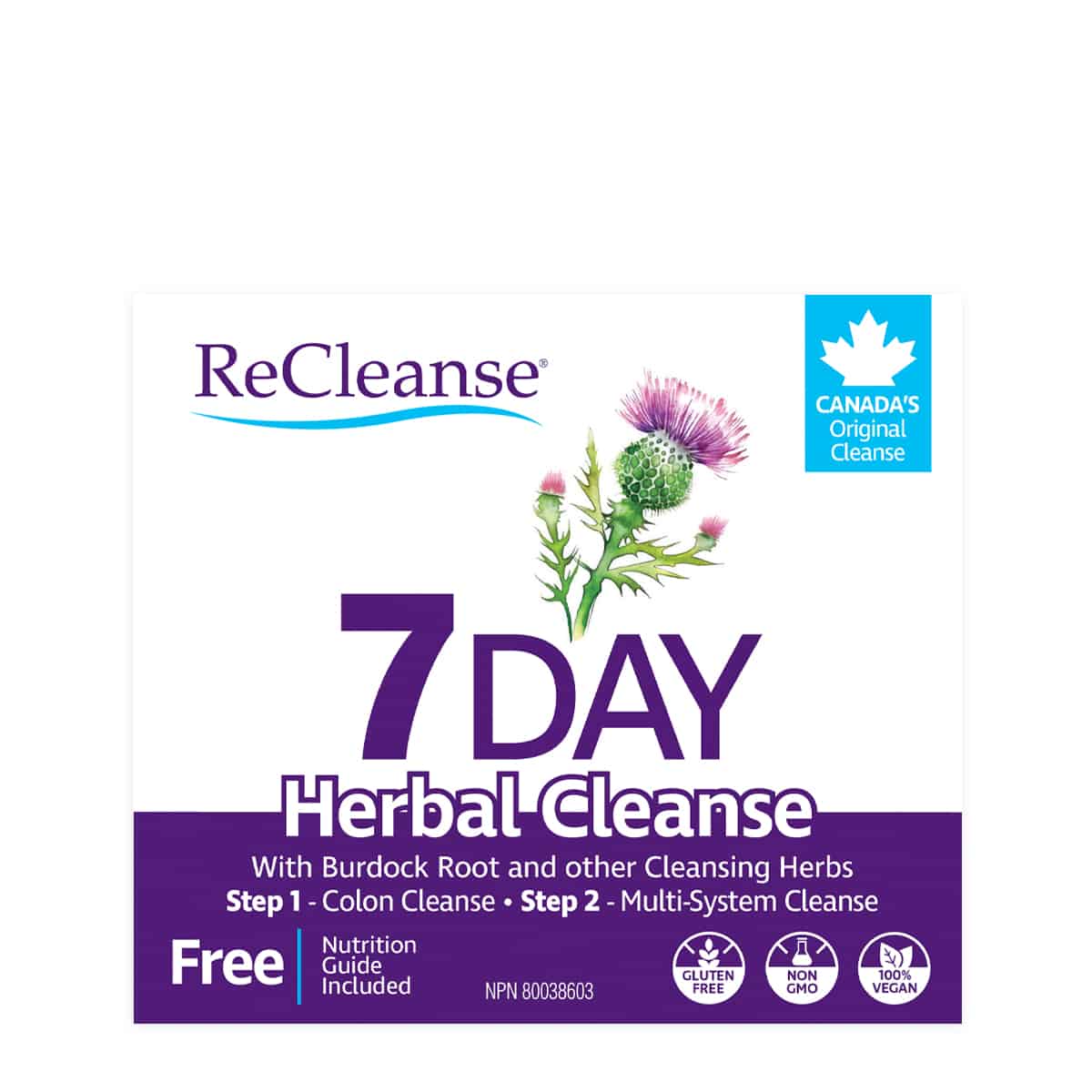 Prairie Naturals - ReCleanse 7-Day Herbal Cleanse - 1 Kit