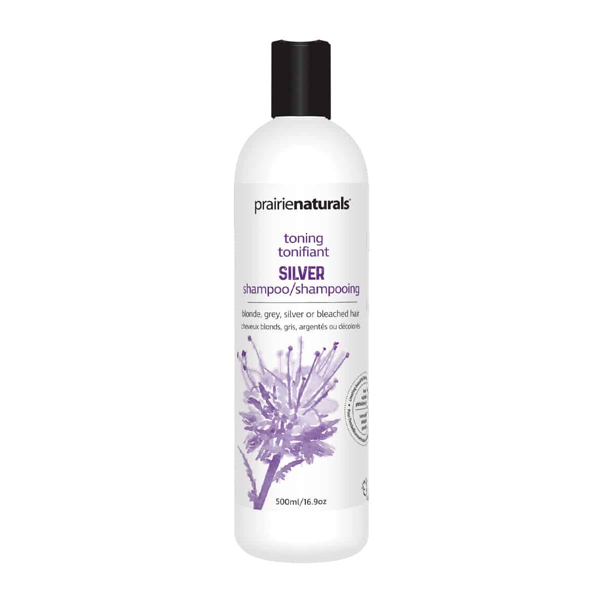 Prairie Naturals - Silver Shampoo for Blonde & Grey Hair - 500mL