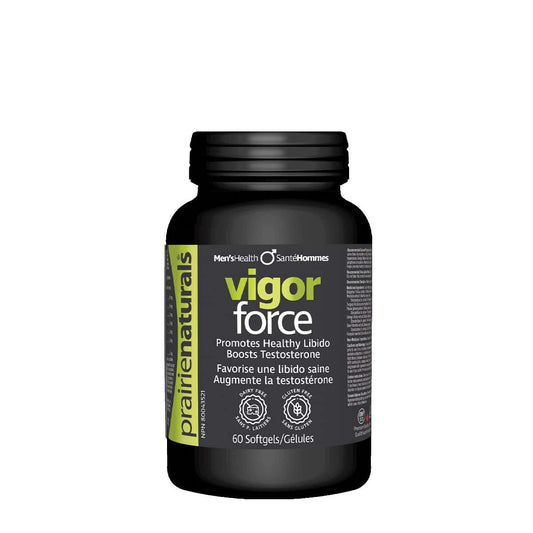 Prairie Naturals - Vigor-Force Libido & Endurance for Men - 60 Softgels