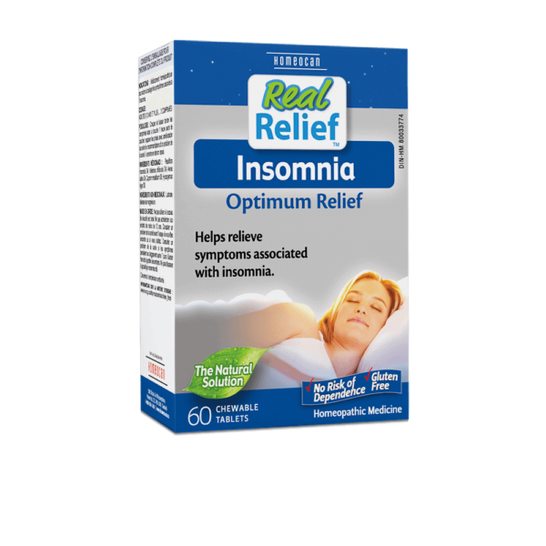 Homeocan - REAL RELIEF LINE (FOR ADULTS) TABLETS Insomnia 60 comp