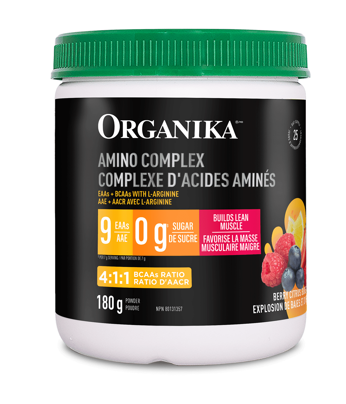 Organika - ESSENTIAL AMINO ACID COMPLEX 180G