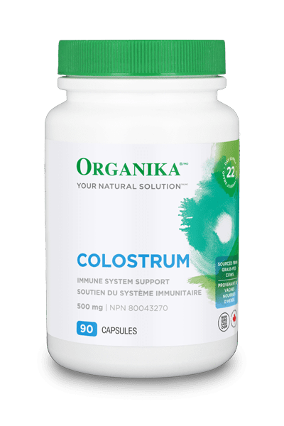 Organika - COLOSTRUM BOVINE 500MG 90CAP