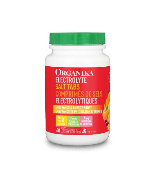 Organika - ELECTROLYTES SALT TABLETS 60TAB