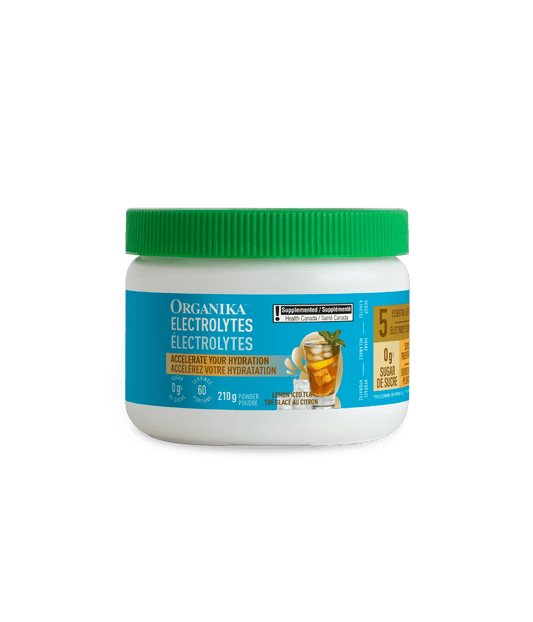 Organika - ELECTROLYTES LEMON ICED TEA 210G