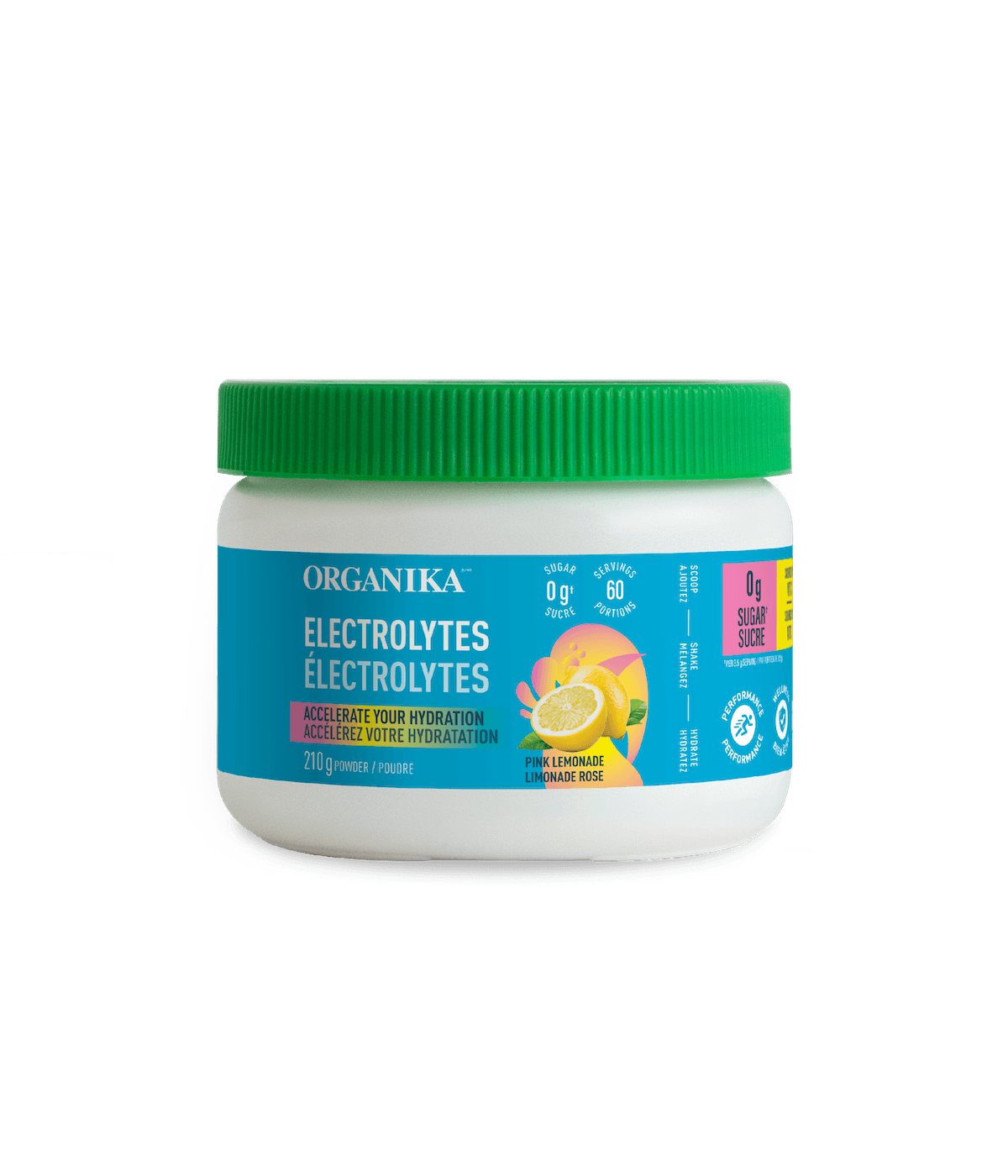 Organika - ELECTROLYTES PINK LEMONADE 210G