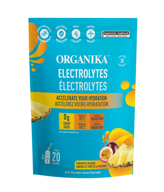 Organika - ELECTROLYTES PINEAPPLE PASSION 3.5G 20 BAG