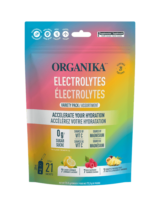 Organika - ELECTROLYTES VARIETY PACK 3.5G 21BAG