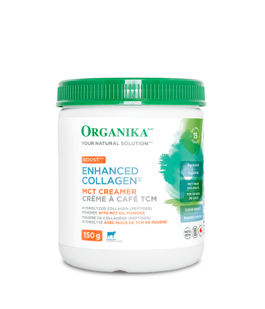 Organika - ENHANCED COLLAGEN BOOST MCT VANILLA 150G