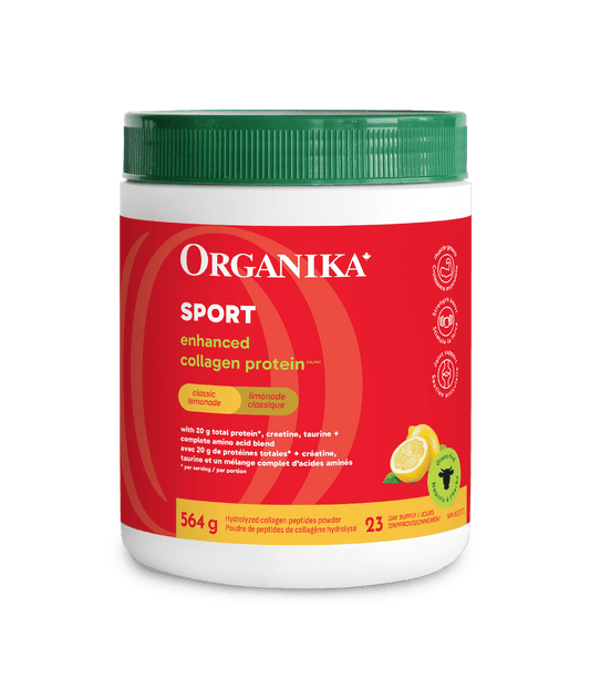 Organika - ENHANCED COLLAGEN SPORT LEMON 564G