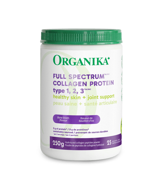 Organika - FULL SPECTRUM COLLAGEN TYPE 1,2,3 250G
