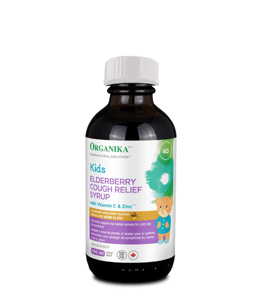Organika - KIDS ELDERBERRY COUGH RELIEF SYRUP 100ML