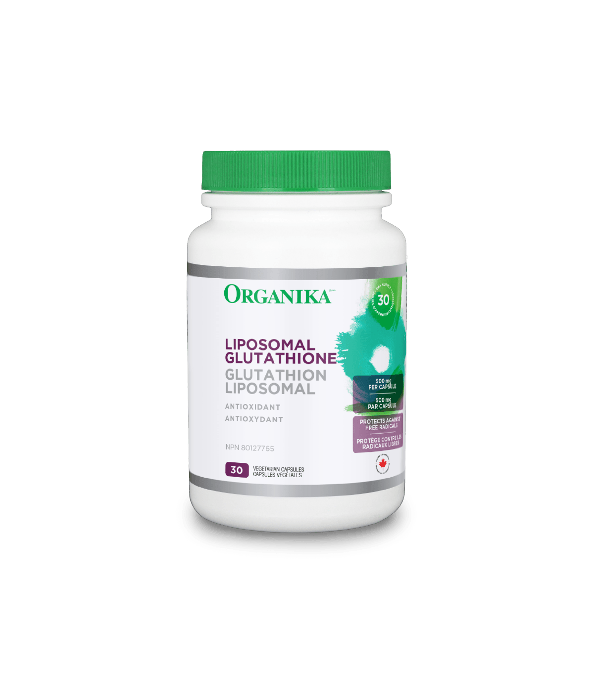 Organika - LIPOSOMAL GLUTATHIONE 500MG 30VCAP