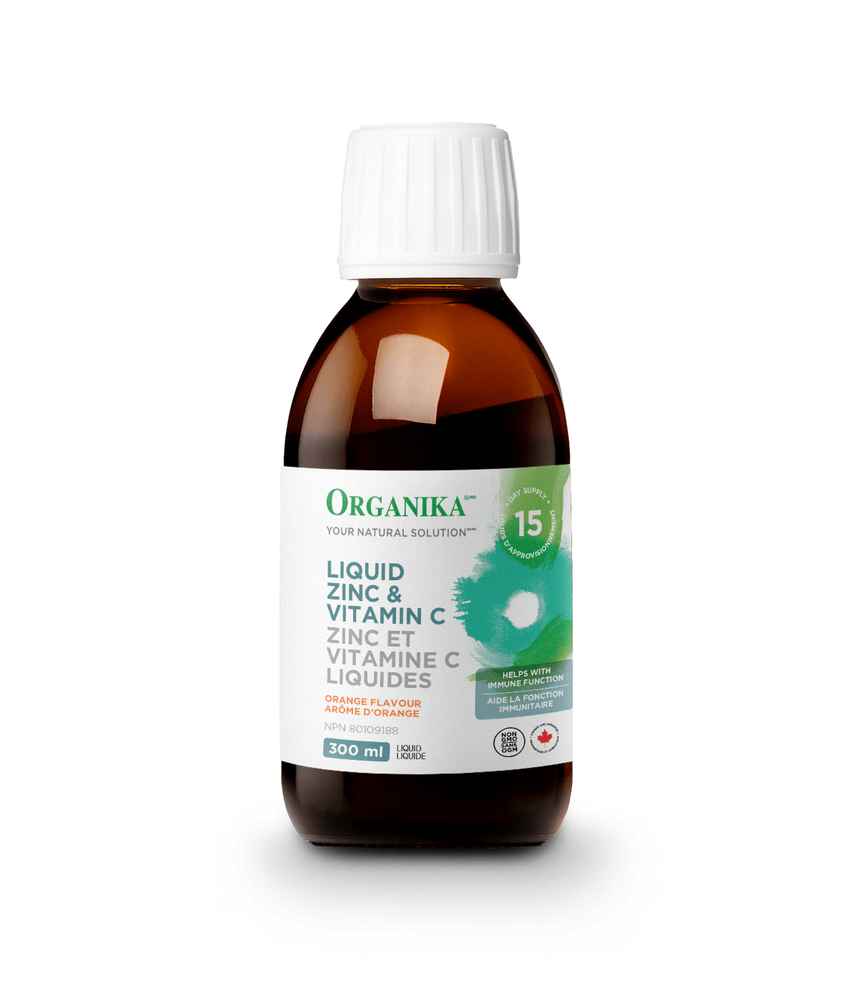 Organika - LIQUID ZINC WITH VITAMIN C 300ML