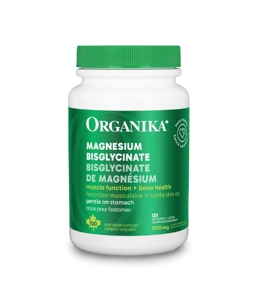 Organika - MAGNESIUM BISGLYCINATE 120VCAP