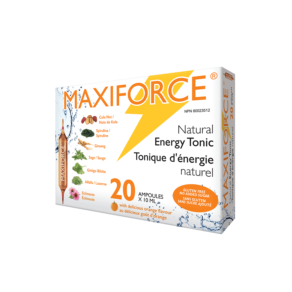 Homeocan - NATURAL HEALTH LINE DRINKABLE VIALS Maxiforce 20 x 10 mL
