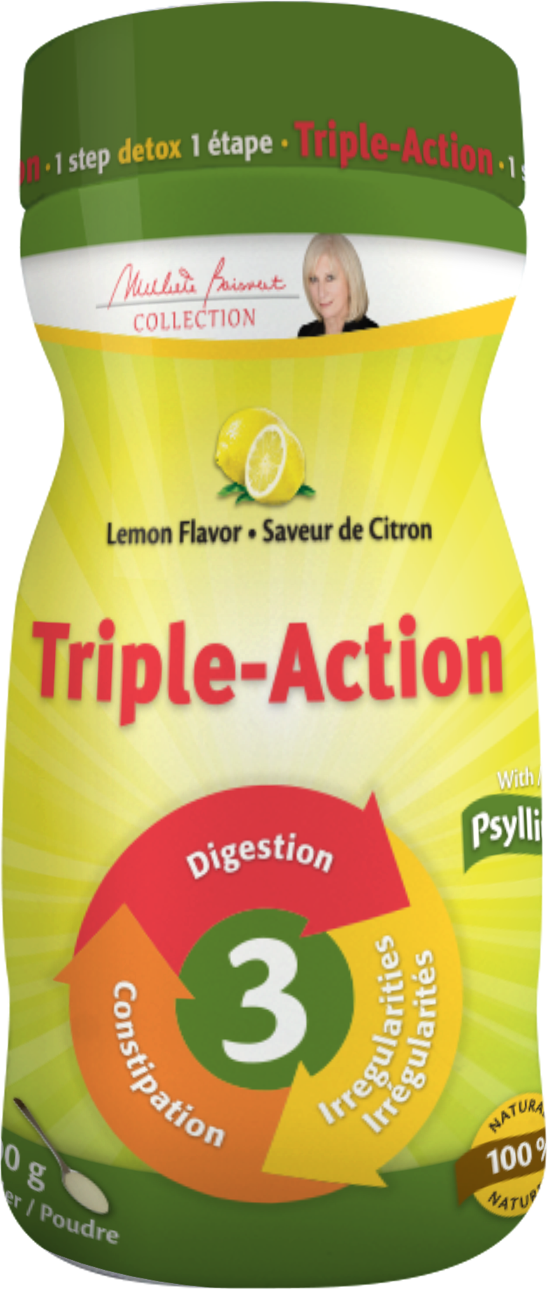 Homeocan - Nature beaute sante Triple-Action Lemon 200 g