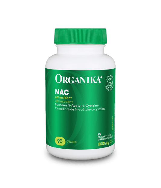 Organika - NAC N-ACETYL L-CYSTEINE 500MG 90CAP