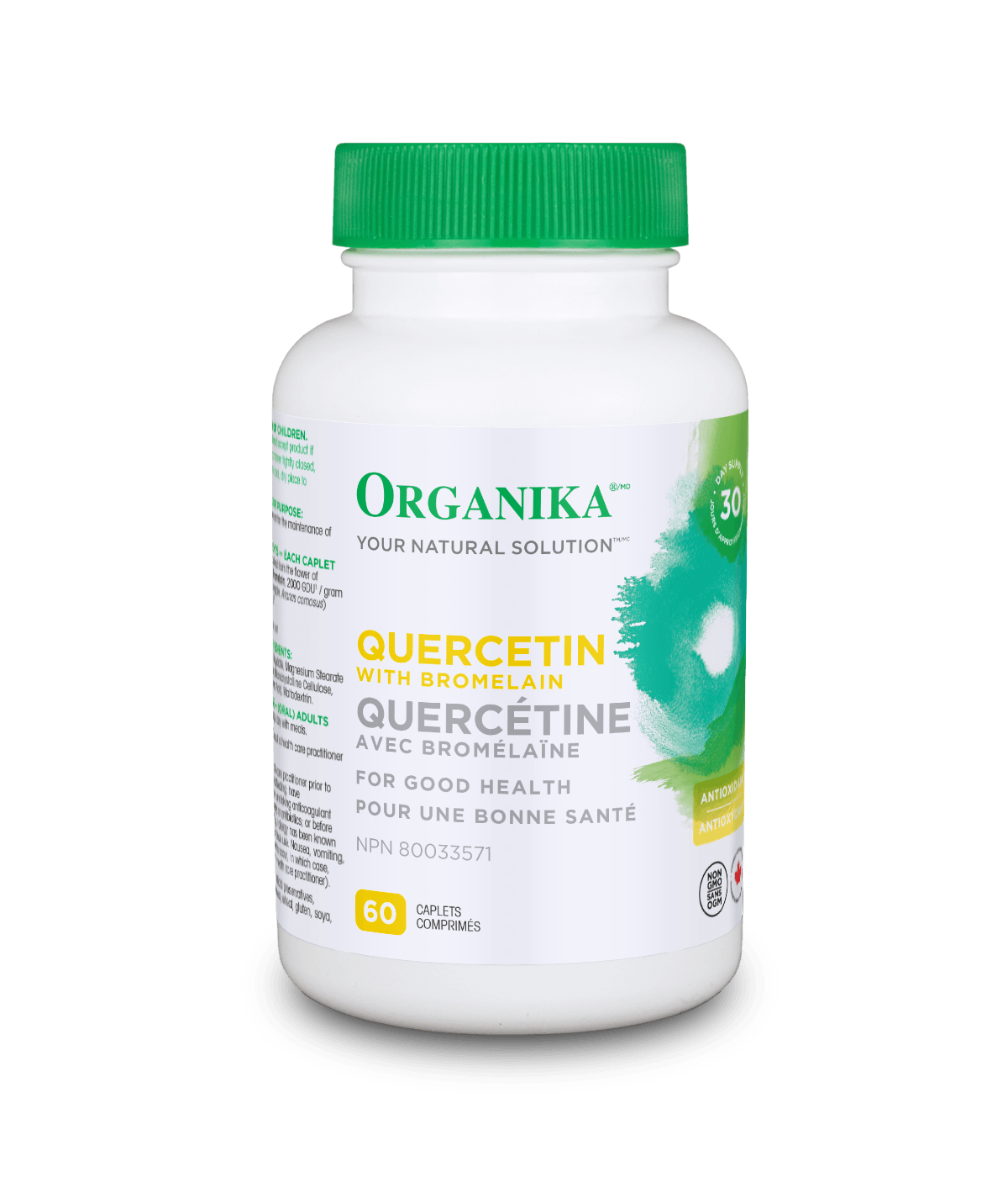 Organika - QUERCETIN BROMELAIN 500MG 60CAP