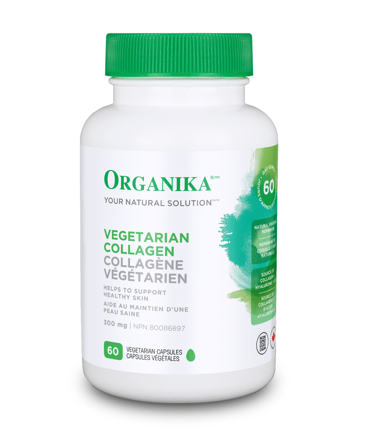 Organika - VEGETARIAN COLLAGEN 300MG 60VCAP