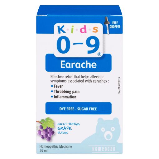 Homeocan - KIDS 0-9 LINE ORAL SOLUTIONS Earache 25 mL