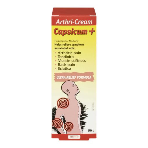 Homeocan - HOMEOPATHIC CREAM LINE FOR ADULTS Capsicum+ Arthri-cream 50 g