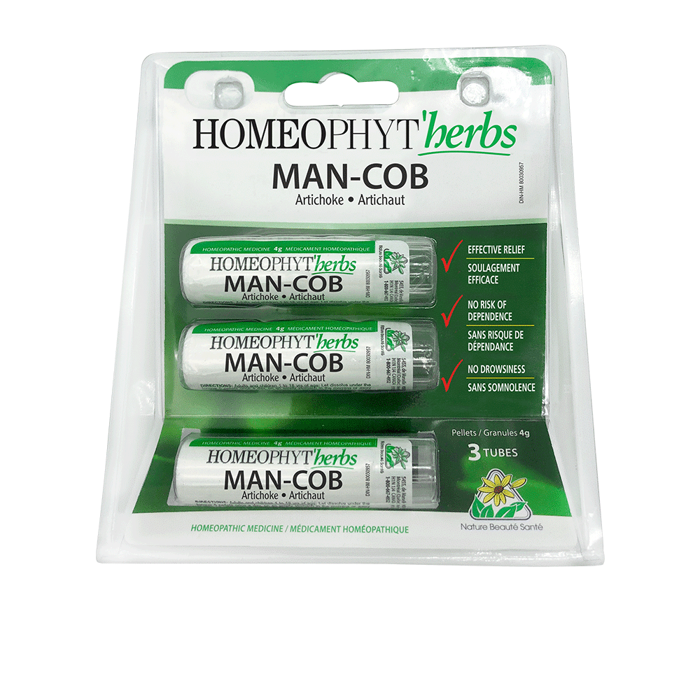Homeocan - HOMEOPHYT  HERBS LINE MAN-COB (mang.-cobalt - artichoke) 3 tubes    4 g