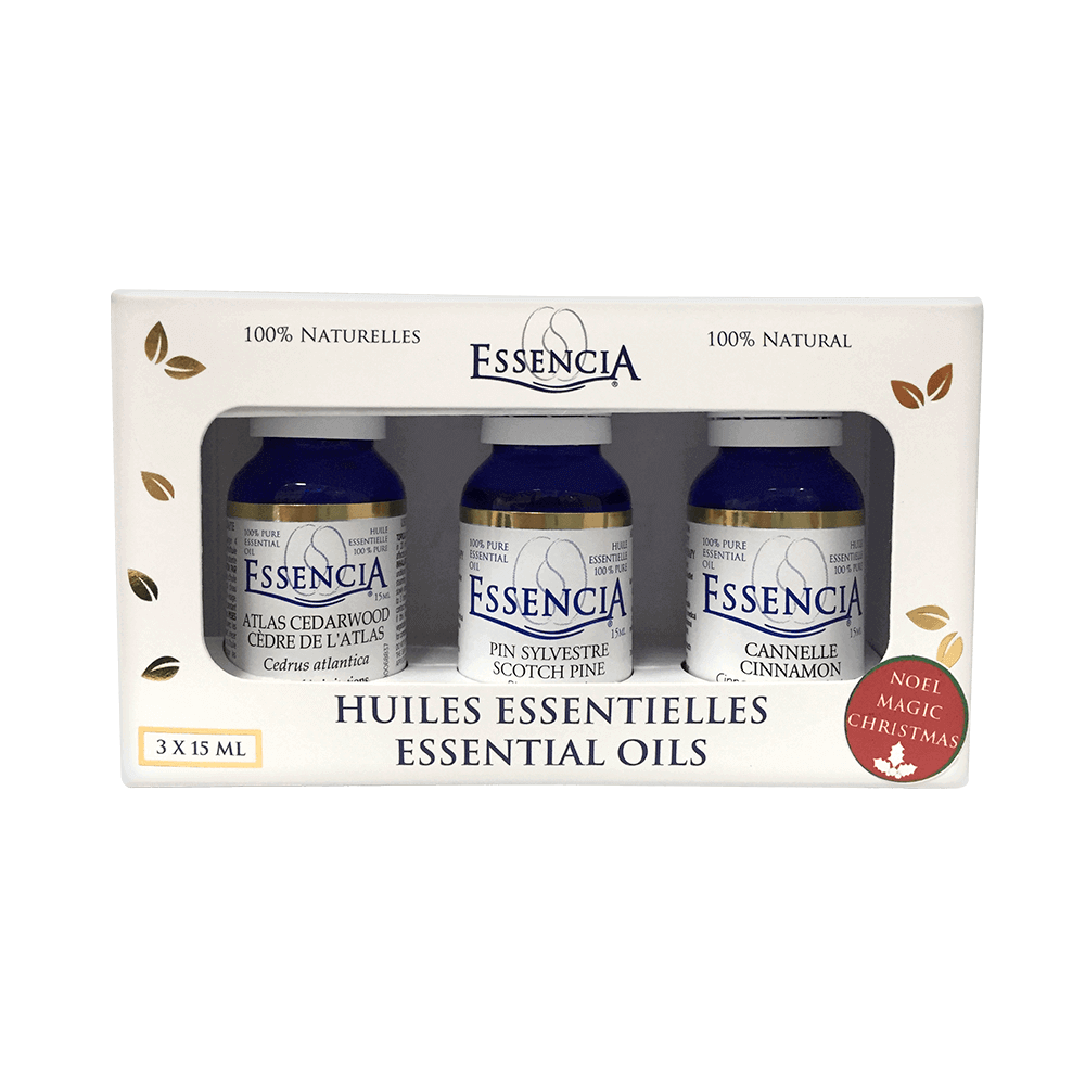 Essencia - ESSENTIAL OILS gift sets Christmas Magic Giftset E.O. Trio 3 X 15 mL