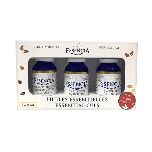 Essencia - ESSENTIAL OILS gift sets Christmas Magic Giftset E.O. Trio 3 X 15 mL